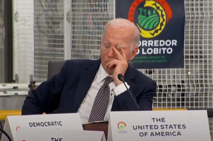 Joe Biden Sleeping